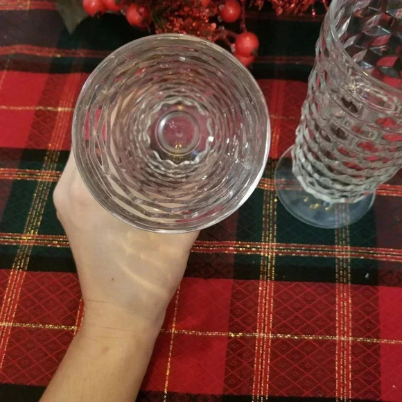 Vintage 90s Pair of Water Glasses - Picture 4 of 4